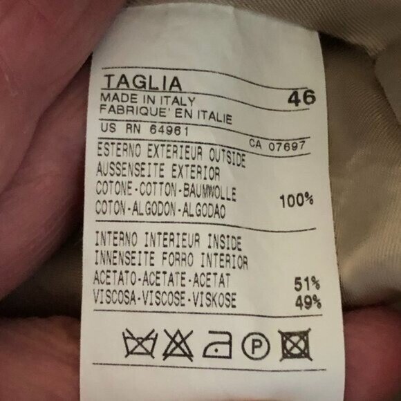 Sisley Button Semi Fitted Blazer - Made in Italy - Picture 9 of 10